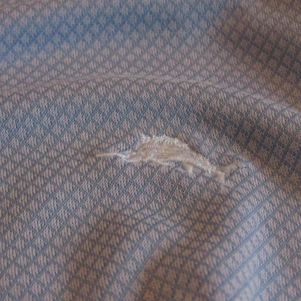 Tommy Bahama Blue IslandZone Polo Size Large(?) Tencel/Coolmax Blend - Picture 6 of 14